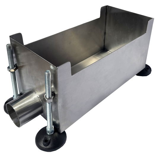 Stainless Steel Floor Tundish With Height Adjustable Legs