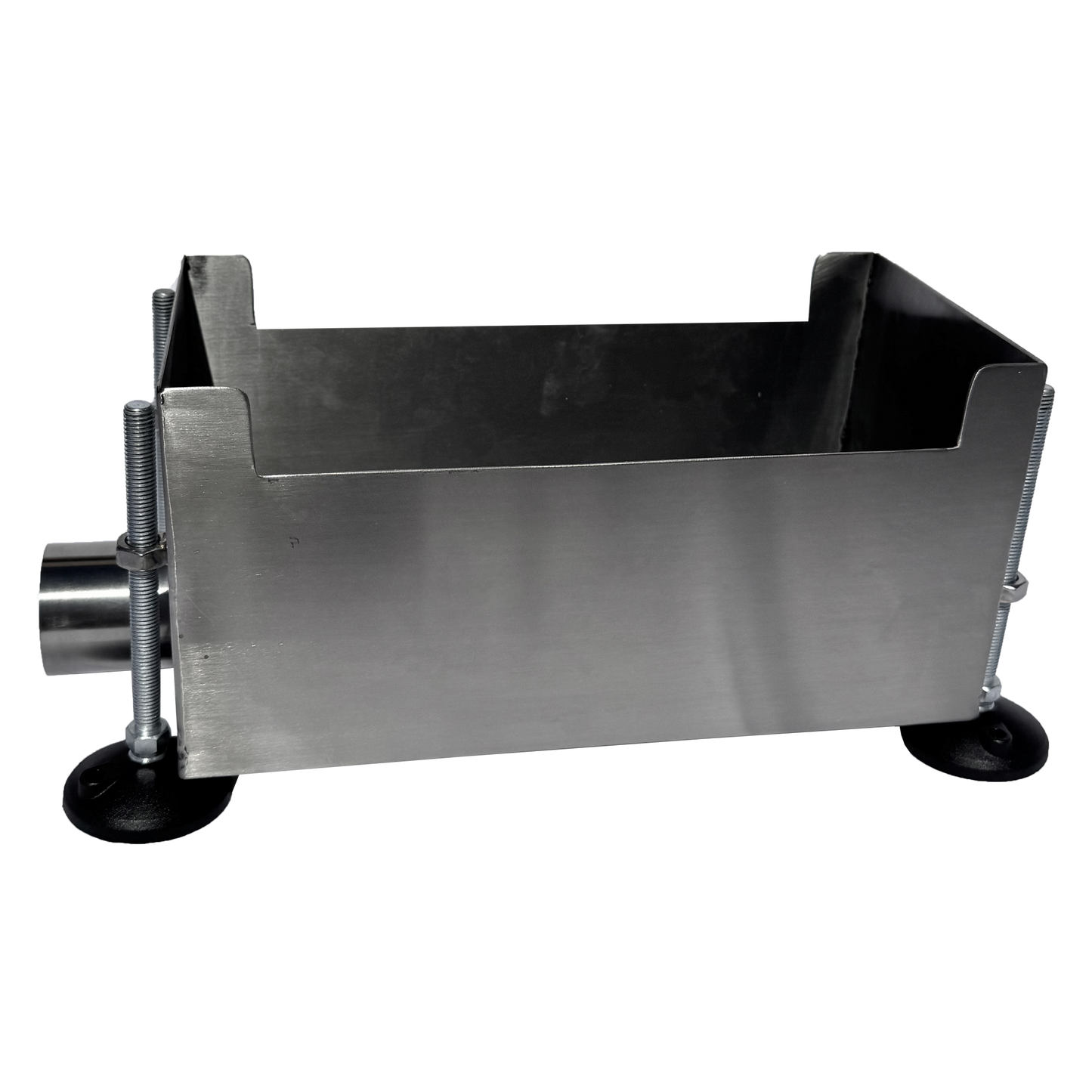 Stainless Steel Floor Tundish With Height Adjustable Legs