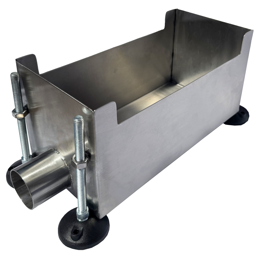 Stainless Steel Floor Tundish With Height Adjustable Legs