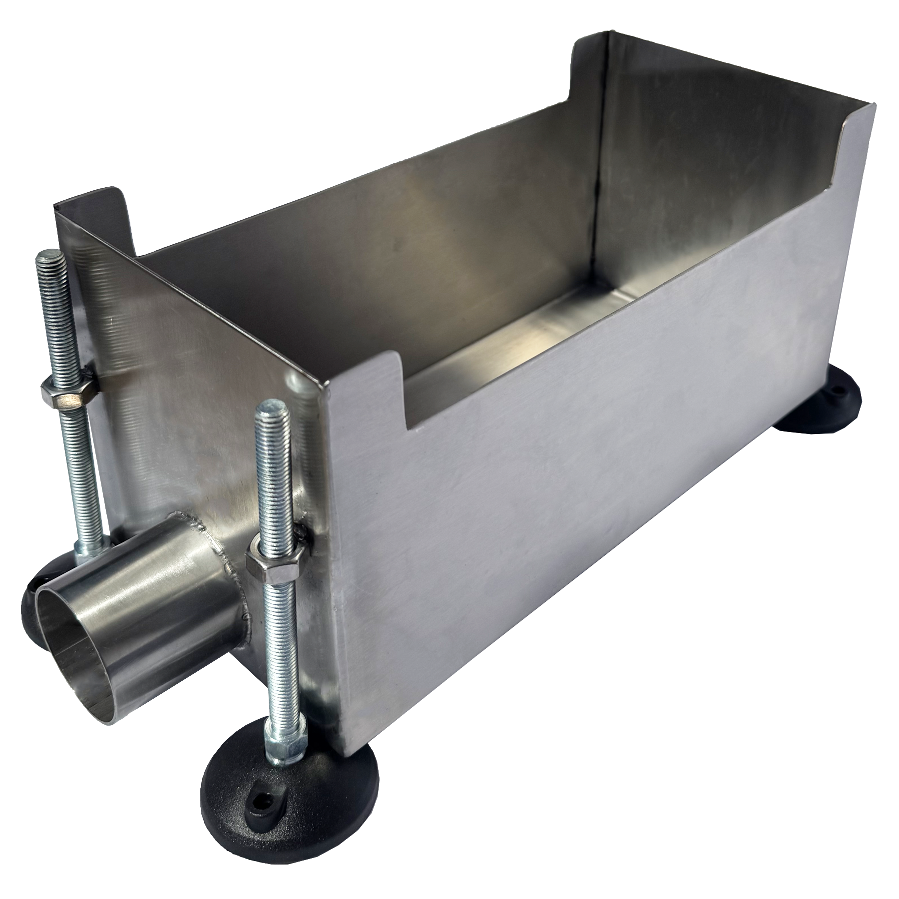 Stainless Steel Floor Tundish With Height Adjustable Legs