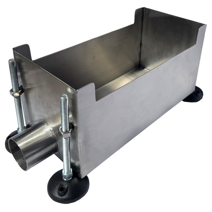 Stainless Steel Floor Tundish With Height Adjustable Legs