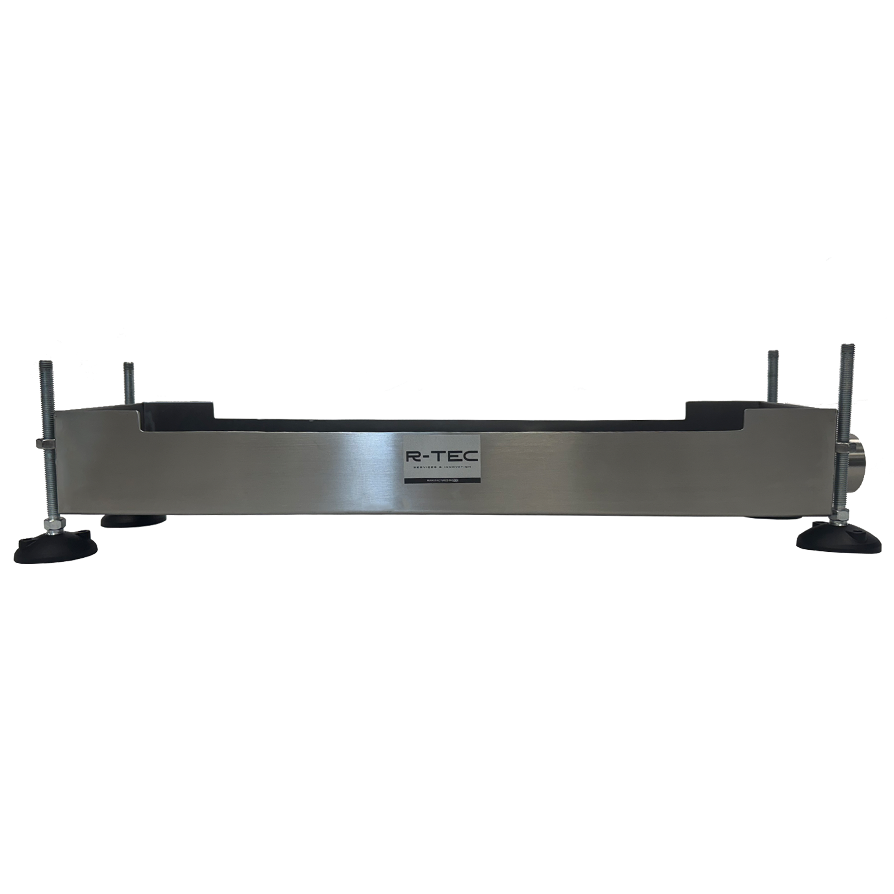 Stainless Steel Low Level Floor Tundish With Height Adjustable Legs