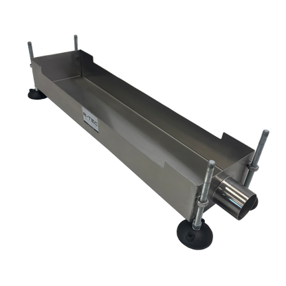 Stainless Steel Low Level Floor Tundish With Height Adjustable Legs