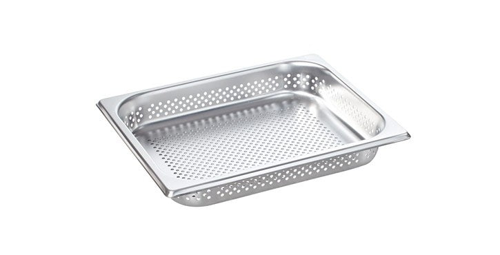 6015.1165 RATIONAL 55 mm Deep Container Perforated, Rust-Free Stainless Steel 1/1 GN