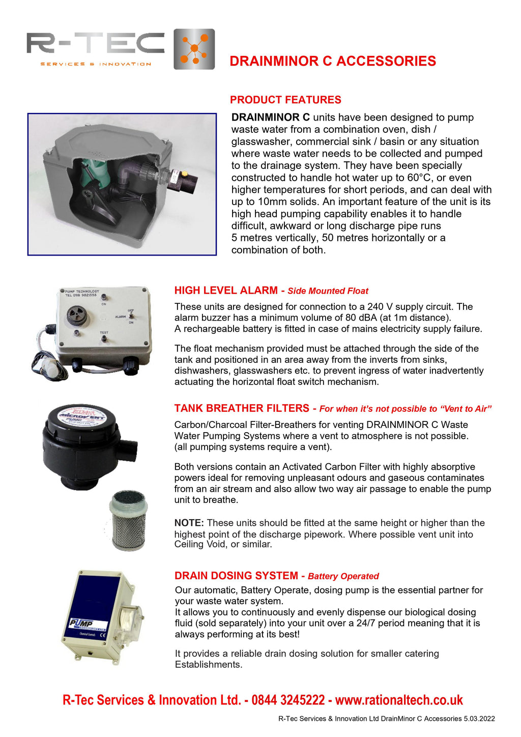 Drain pump - Drain Minor C