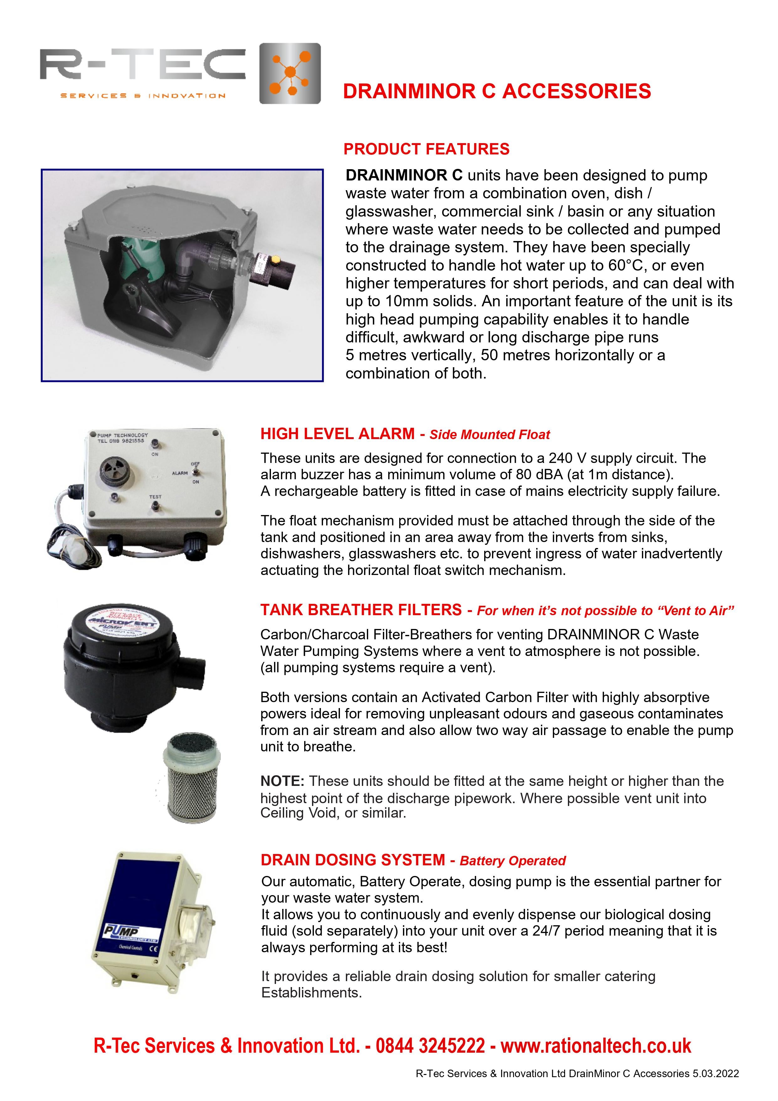 Drain pump - Drain Minor C